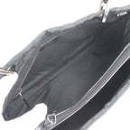 Gucci Bamboo GG Nylon Leather Tote Shoulder Hand Black — view 7
