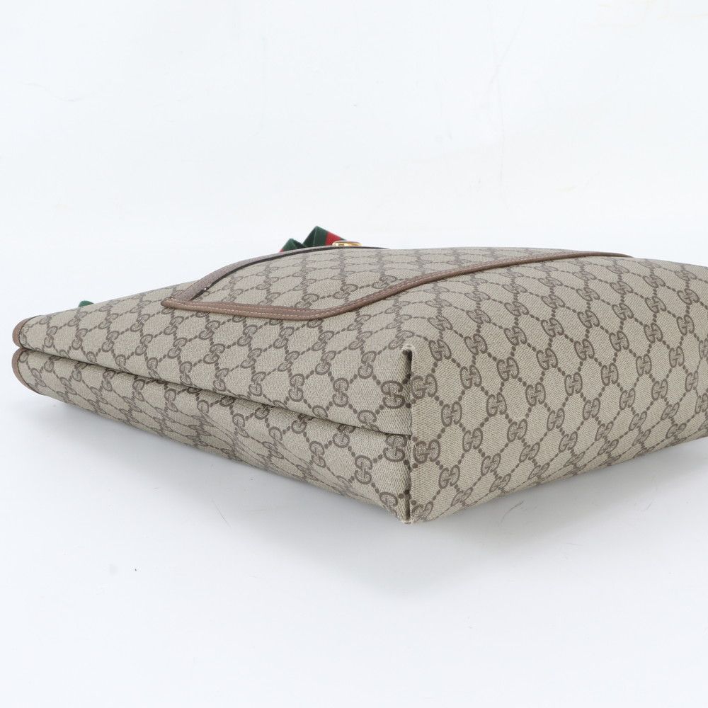 Gucci GG Split Sherry Line Leather Tote Shoulder — view 5