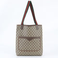Gucci O'ludo Sherry Line GG Split Tote Shoulder