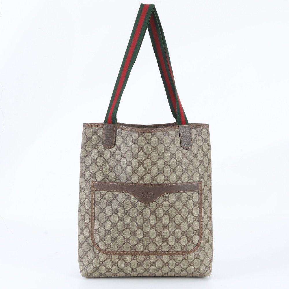 Gucci O'ludo Sherry Line GG Split Tote Shoulder