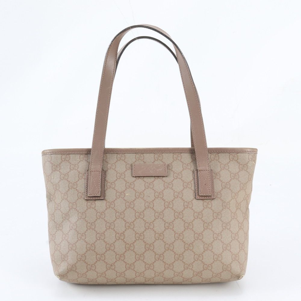 Gucci GG Supreme Leather Tote Shoulder Hand