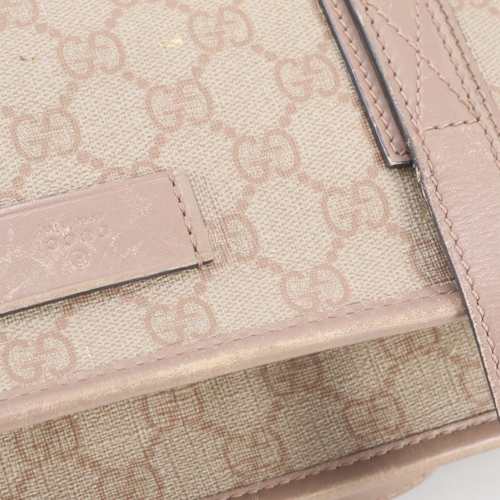 Gucci GG Supreme Leather Tote Shoulder Hand — view 9