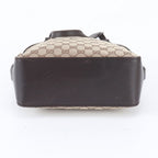 Gucci GG Canvas Leather Tote Shoulder Hand — view 6
