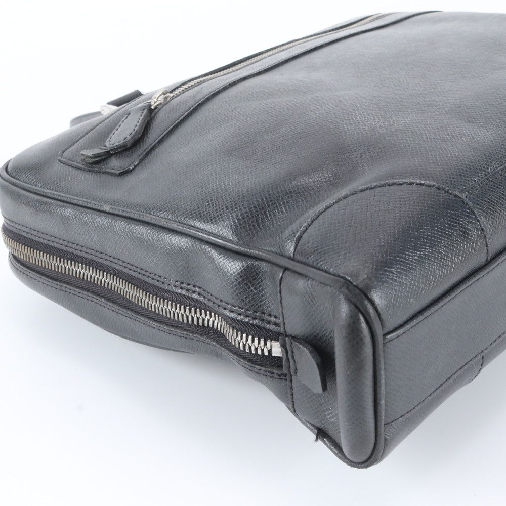 Louis Vuitton Taiga Igor Leather Business Document Briefcase — view 6