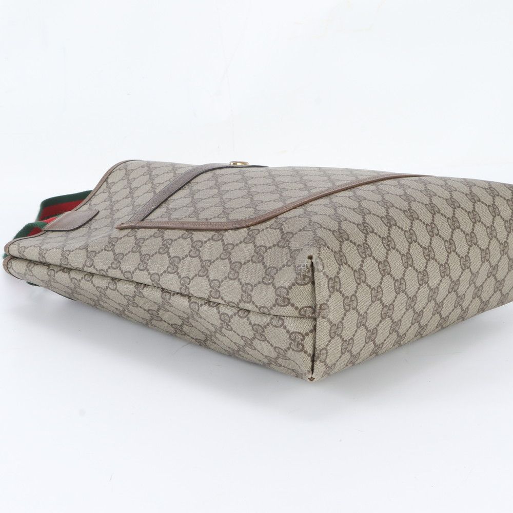 Gucci GG Supreme Sherry Line Leather Tote Shoulder — view 5