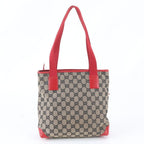 Gucci GG Canvas 019 Leather Tote Shoulder Hand — view 3