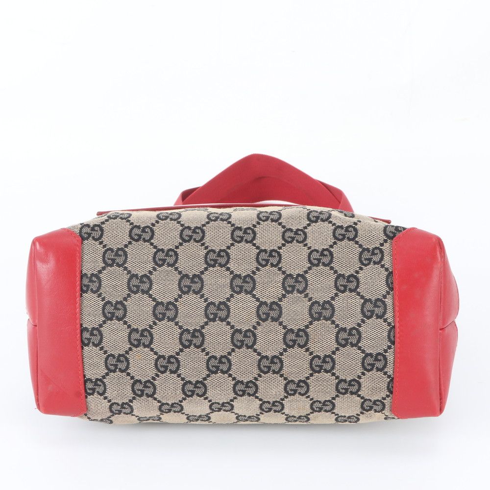 Gucci GG Canvas 019 Leather Tote Shoulder Hand — view 5