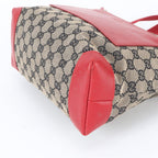 Gucci GG Canvas 019 Leather Tote Shoulder Hand — view 6