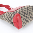 Gucci GG Canvas 019 Leather Tote Shoulder Hand — view 4