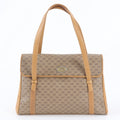 Gucci Vintage Micro GG 000 46 Leather Flap Handbag Tote