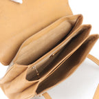 Gucci Vintage Micro GG 000 46 Leather Flap Handbag Tote — view 7