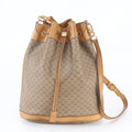 Gucci O'ludo Micro GG Drawstring Leather Shoulder Bag Crossbody