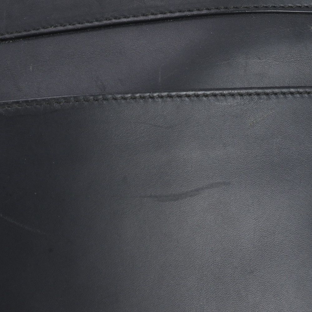 Gucci 019 Leather Shoulder Bag Crossbody Messenger Business Black — view 8