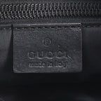 Gucci 019 Leather Shoulder Bag Crossbody Messenger Business Black — view 9