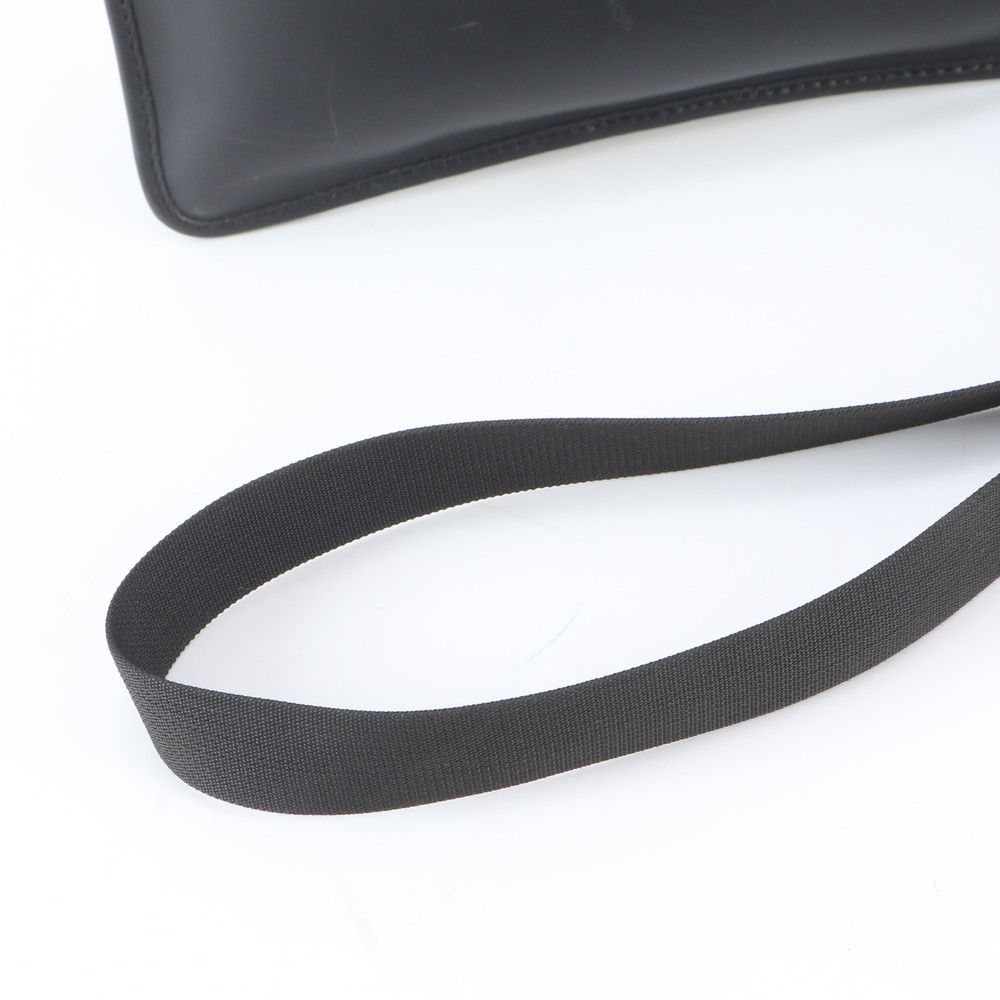 Gucci 019 Leather Shoulder Bag Crossbody Messenger Business Black — view 2