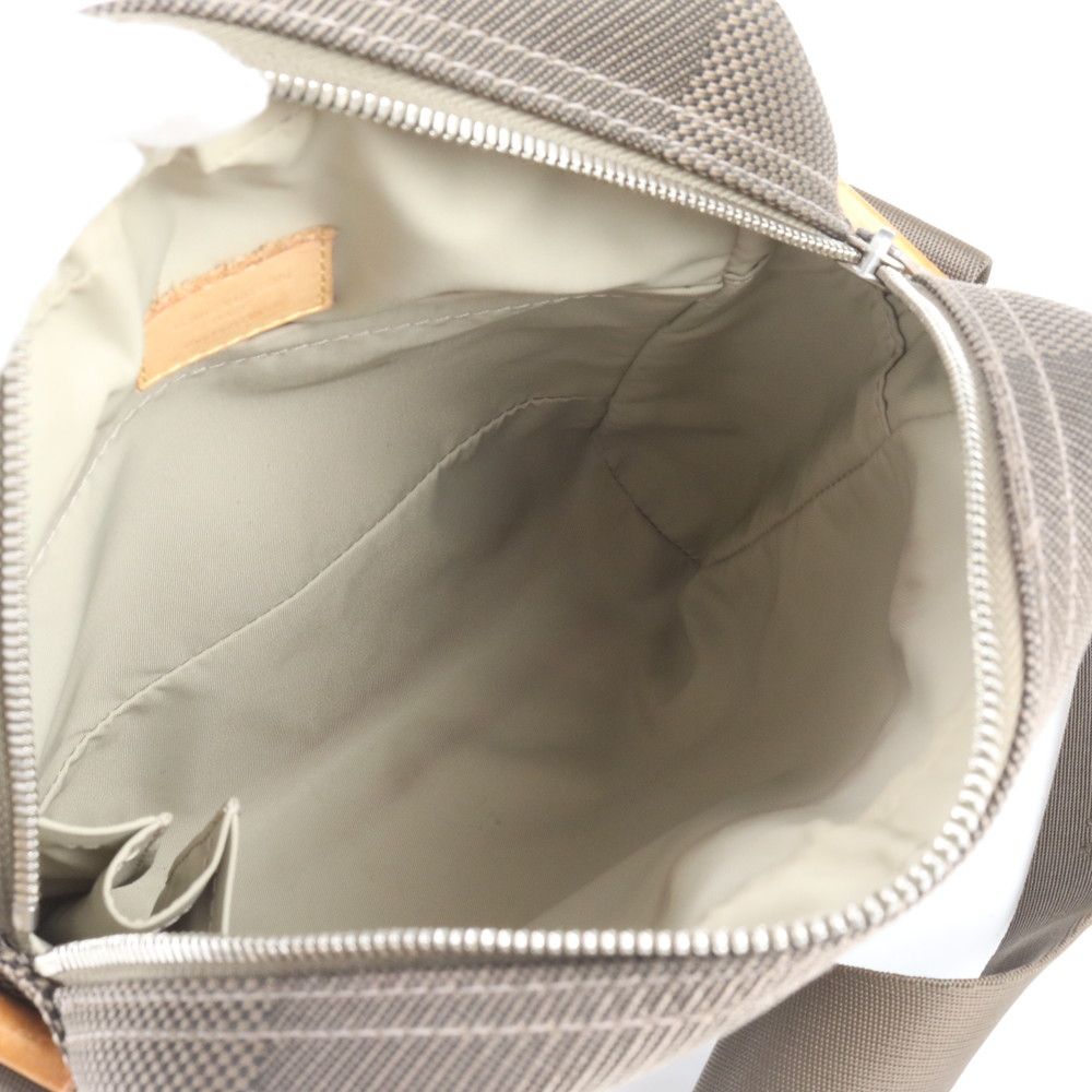 Louis Vuitton Damier Jean Citadin Leather Shoulder Bag Crossbody Messenger — view 7