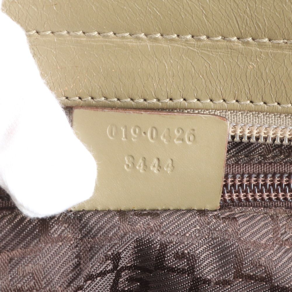 Gucci 019 Leather Nylon Tote Shoulder Business Document — view 9