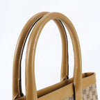 Gucci GG Canvas 002 Leather Tote Shoulder Hand — view 2
