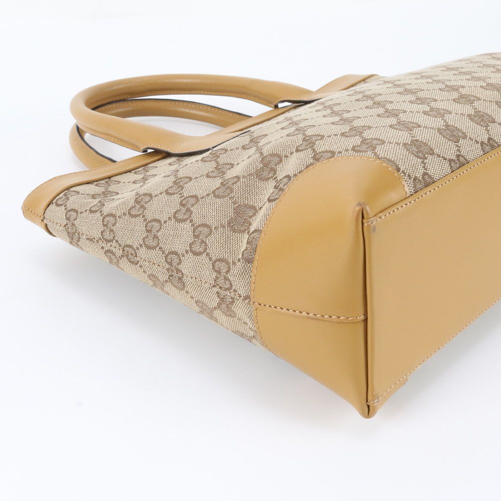 Gucci GG Canvas 002 Leather Tote Shoulder Hand — view 6