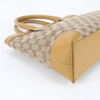 Gucci GG Canvas 002 Leather Tote Shoulder Hand — view 6