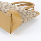Gucci GG Canvas 002 Leather Tote Shoulder Hand — view 4