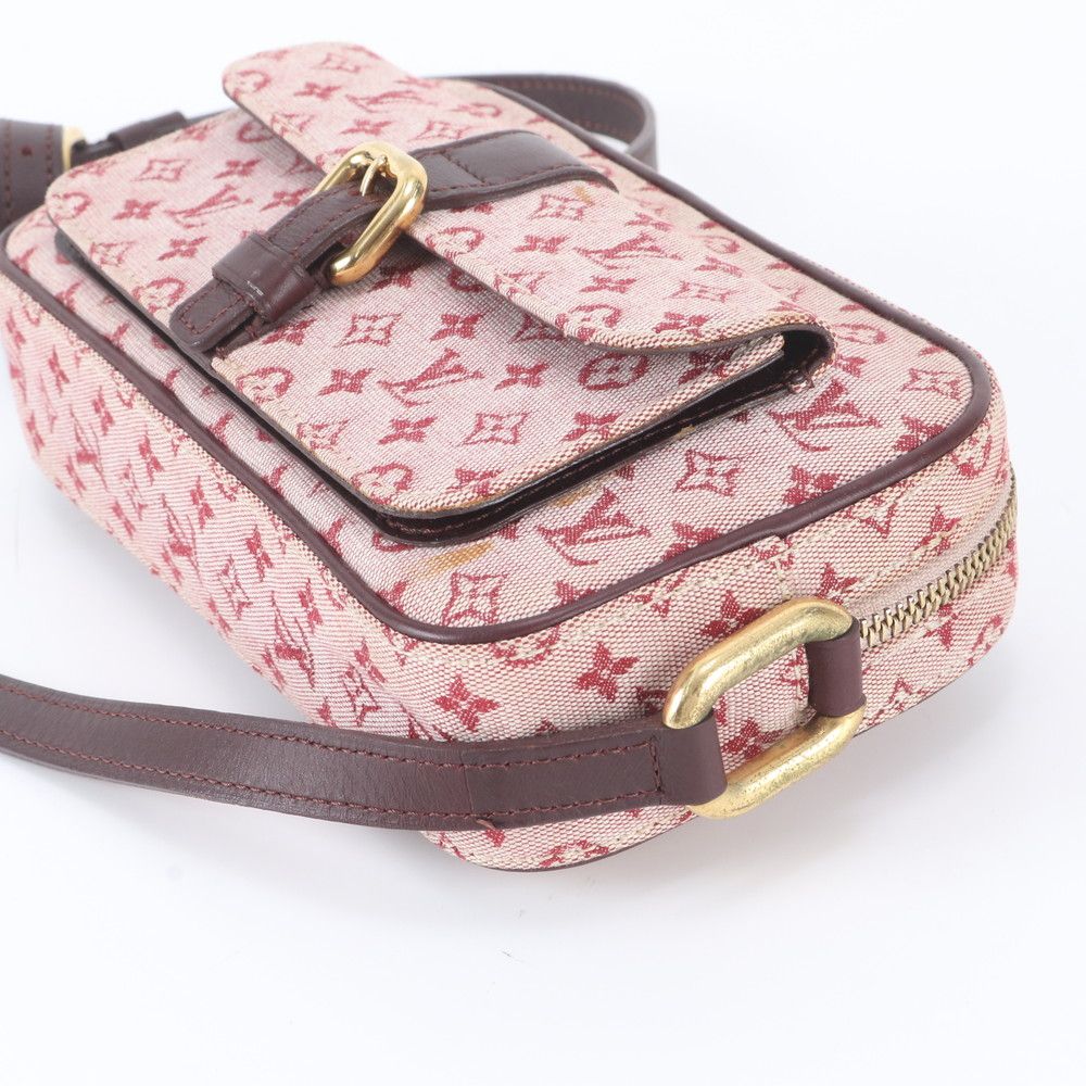 Louis Vuitton Monogram Mini Juliette MM Cherry Leather Shoulder Bag Crossbody — view 4
