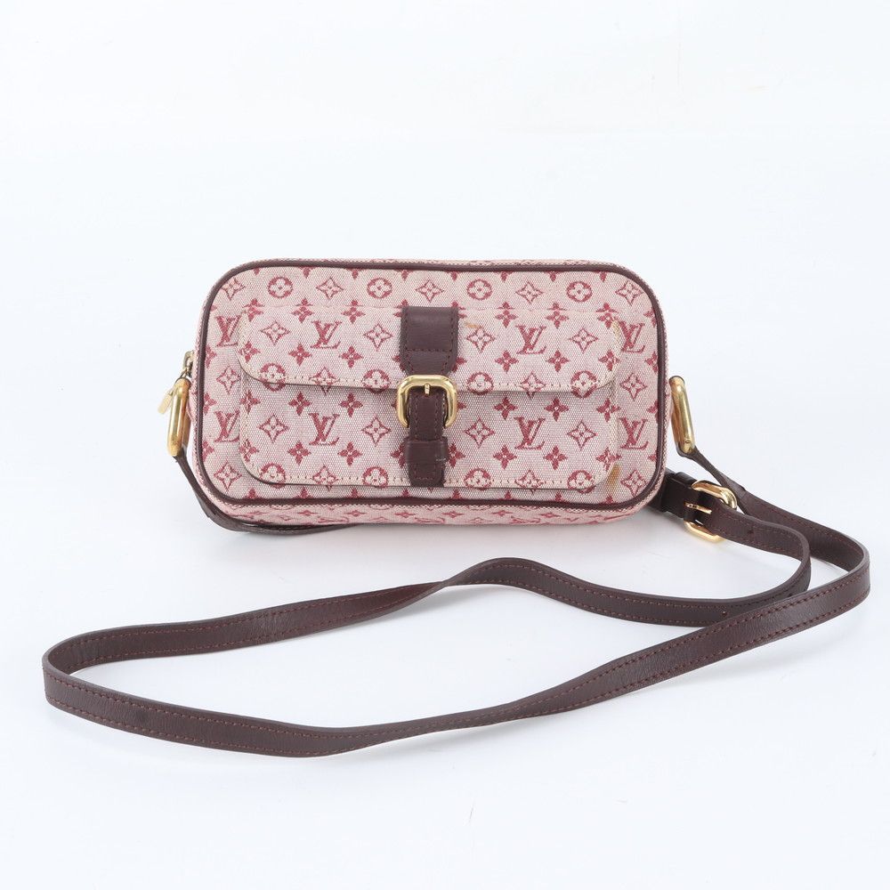 Louis Vuitton Monogram Mini Juliette MM Cherry Leather Shoulder Bag Crossbody