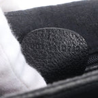 Gucci Vintage Leather Canvas Shoulder Bag Crossbody Black — view 9