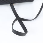 Gucci Vintage Leather Canvas Shoulder Bag Crossbody Black — view 2