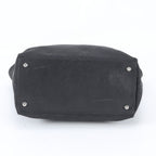 Gucci GG Canvas Leather Tote Shoulder Hand Black — view 6