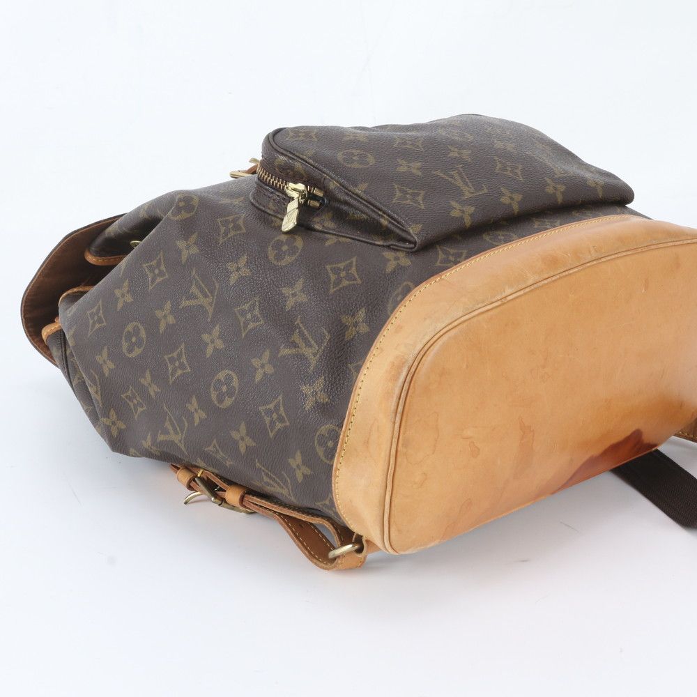 Louis Vuitton Monogram Montsouris GM Leather Backpack — view 5