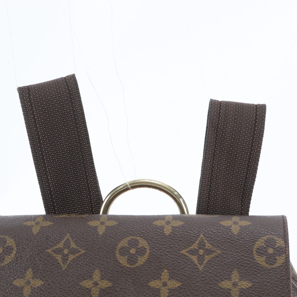Louis Vuitton Monogram Montsouris GM Leather Backpack — view 2