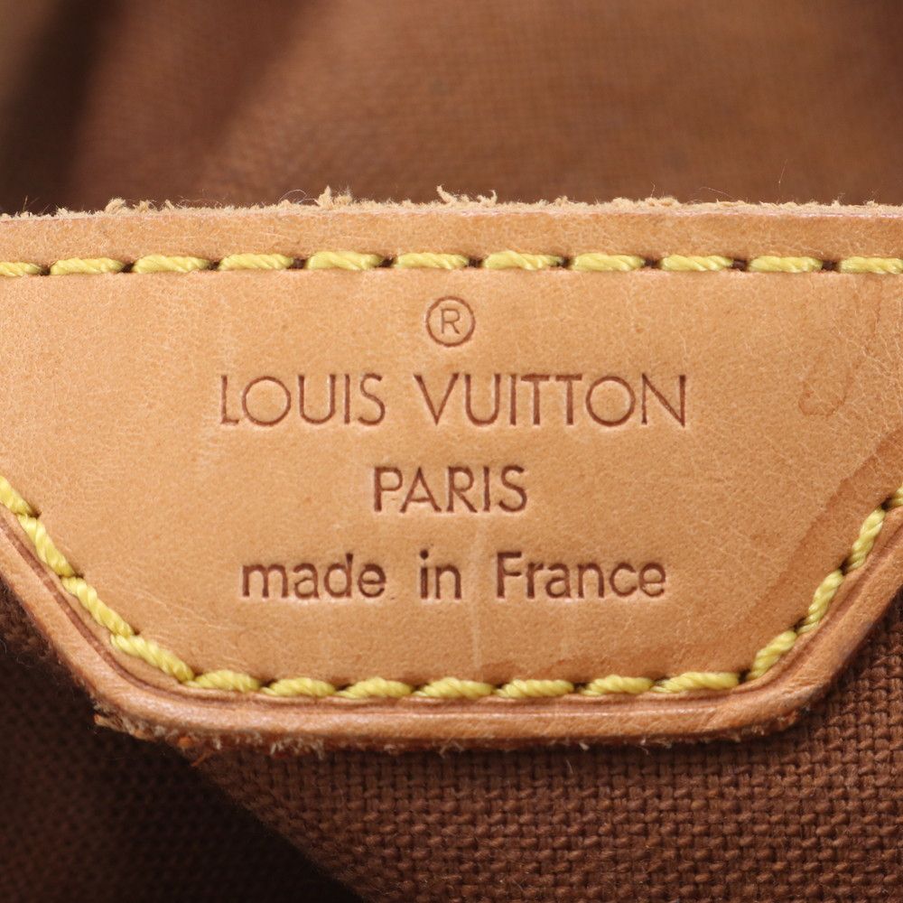 Louis Vuitton Monogram Montsouris GM Leather Backpack — view 8