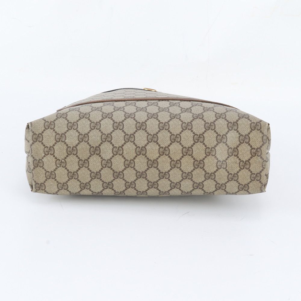 Gucci GG Supreme Sherry Line Leather Tote Shoulder Business — view 6