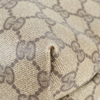 Gucci GG Supreme Sherry Line Leather Tote Shoulder Business — view 8