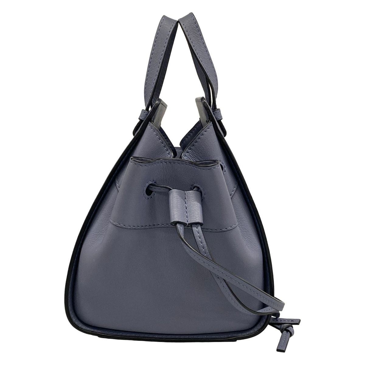 Loewe Handbag Hammock Drawstring Bag Small Blue Gray — view 2