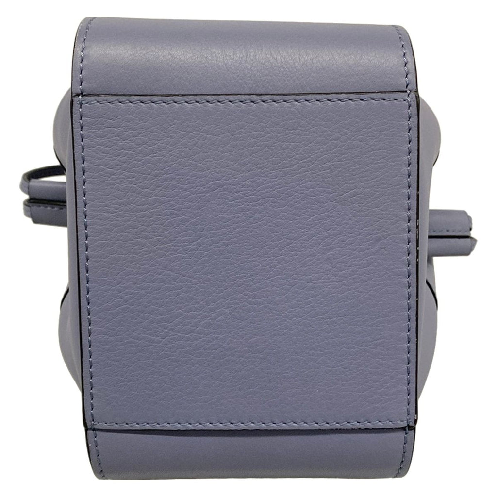 Loewe Handbag Hammock Drawstring Bag Small Blue Gray — view 5