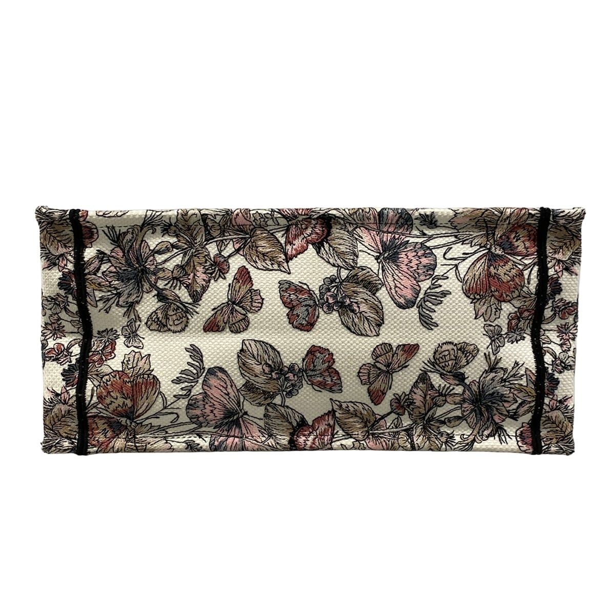 Dior Tote Book Vintage Small White Black Pink — view 5