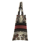 Dior Tote Book Vintage Small White Black Pink — view 4