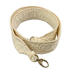 Dior Handbag Light Bag White Lace Flower Embroidery Gold — view 8