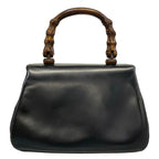 Gucci Handbag Bamboo Black Leather — view 3