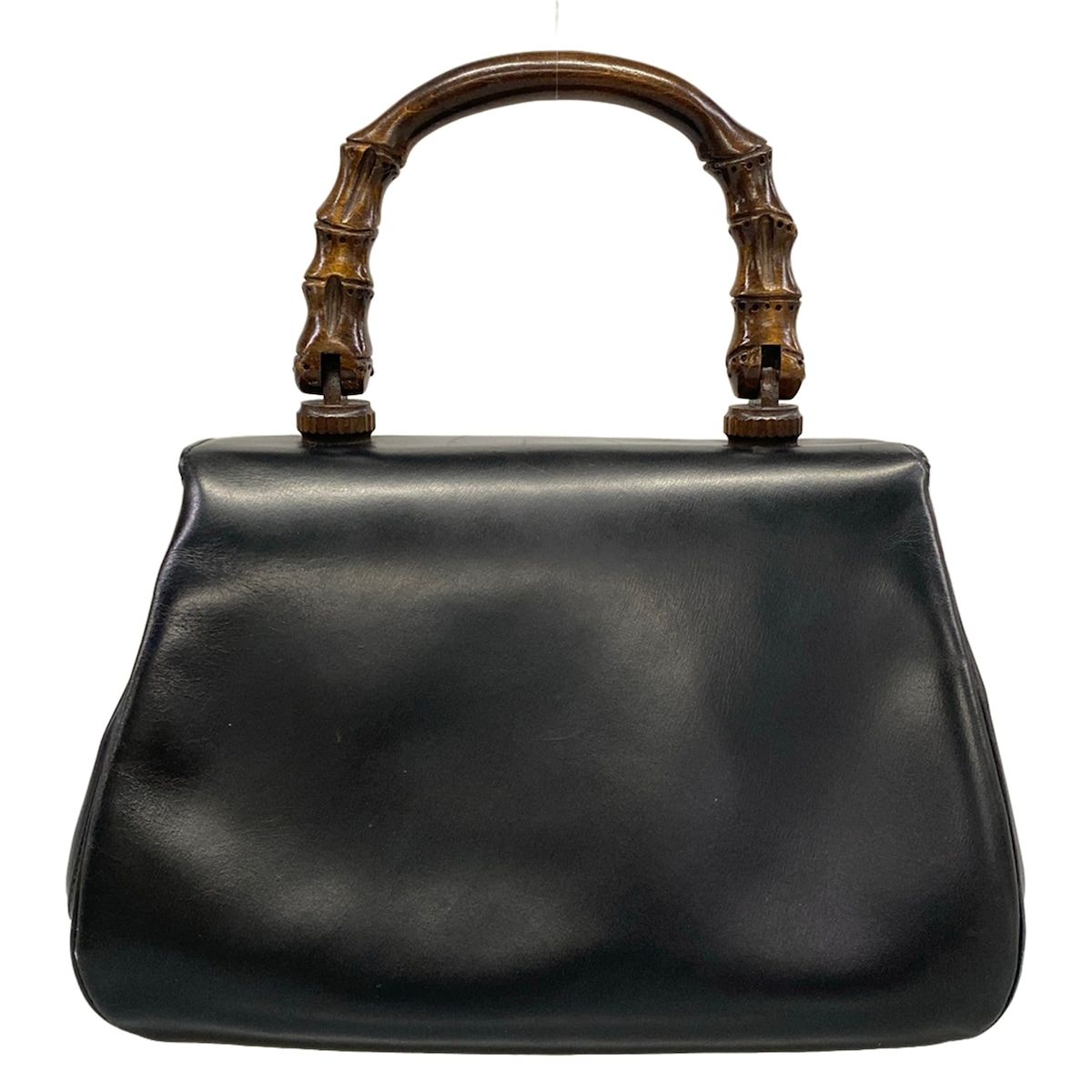 Gucci Handbag Bamboo Black Leather — view 3