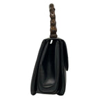 Gucci Handbag Bamboo Black Leather — view 2
