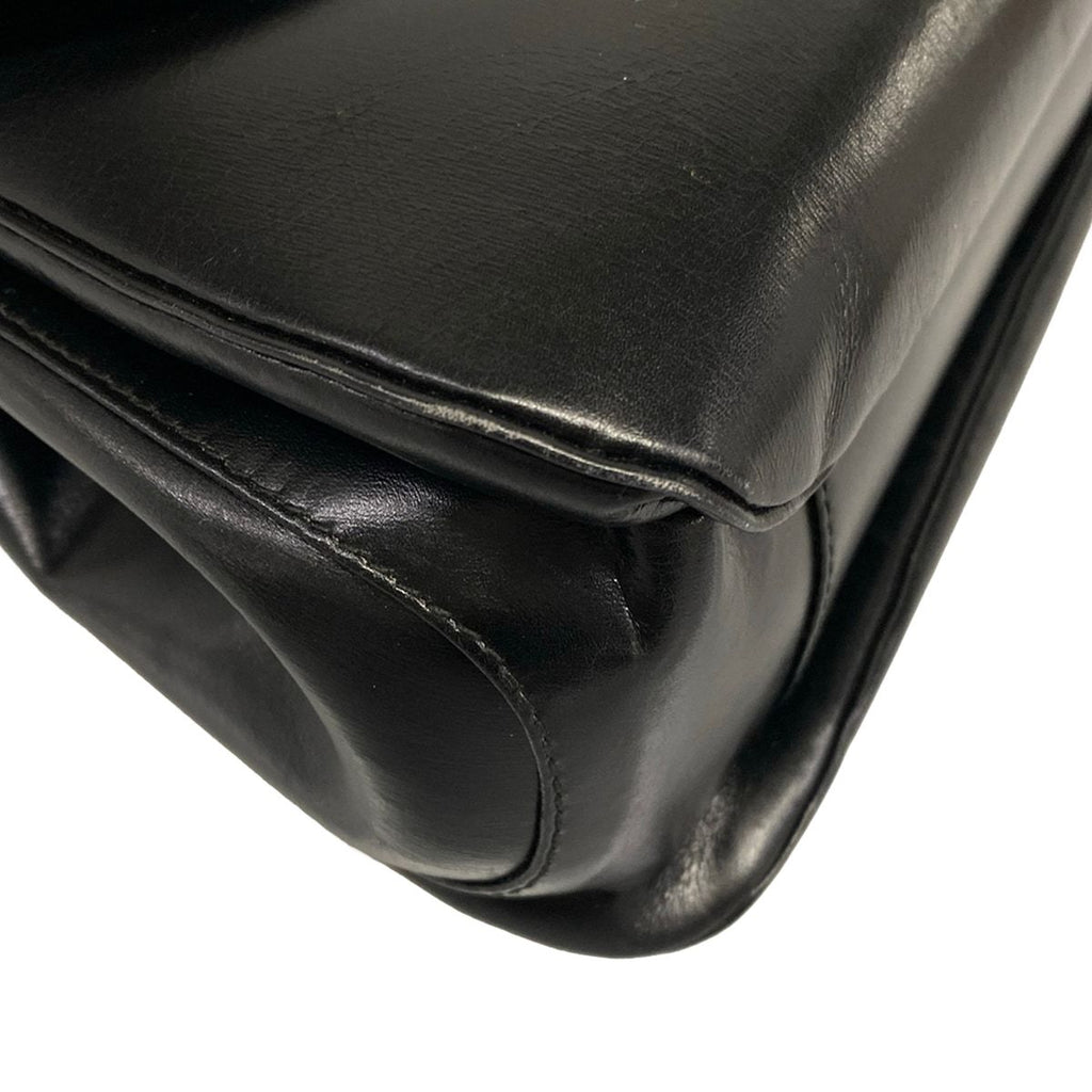 Gucci Handbag Bamboo Black Leather — view 6