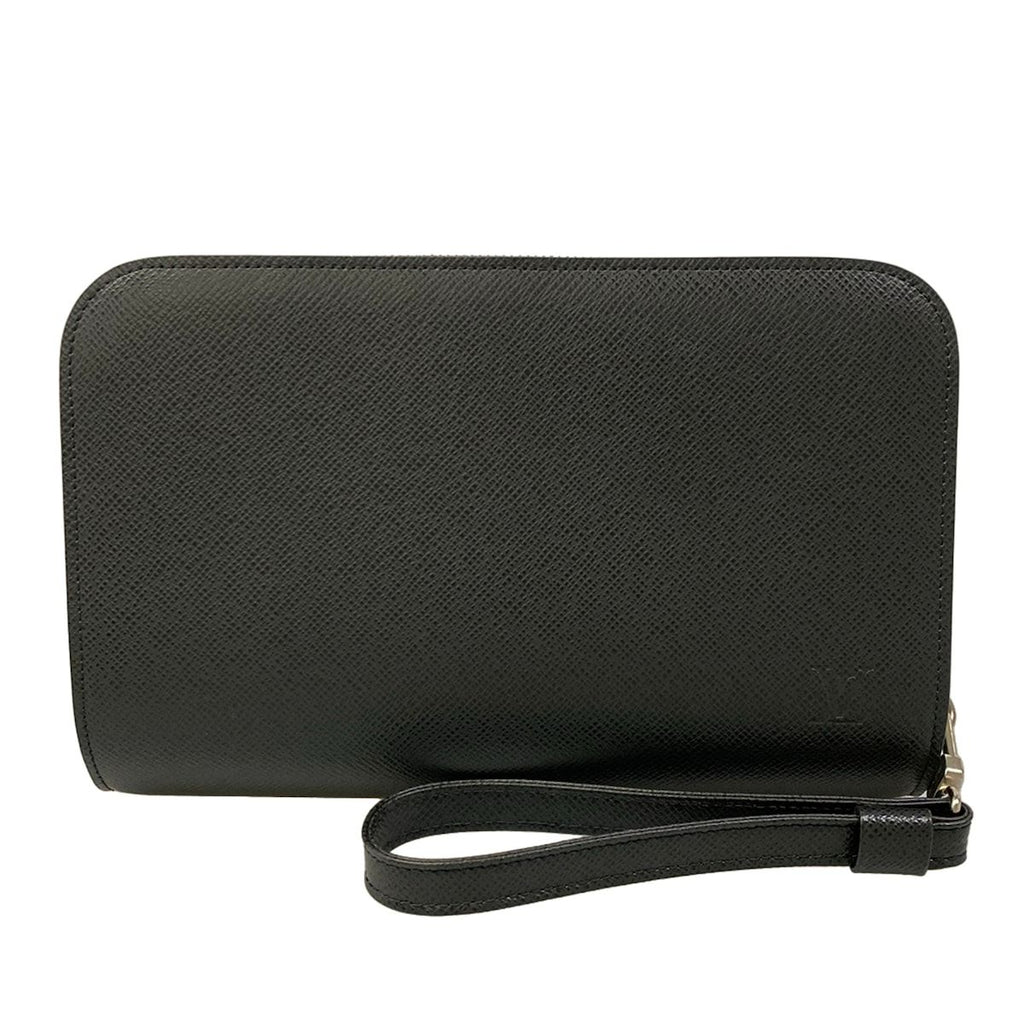Louis Vuitton Second Bag Taiga Baikal Ardoise Leather