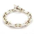 Hermes Bracelet Chaine D'ancre MM Silver 15 Pieces