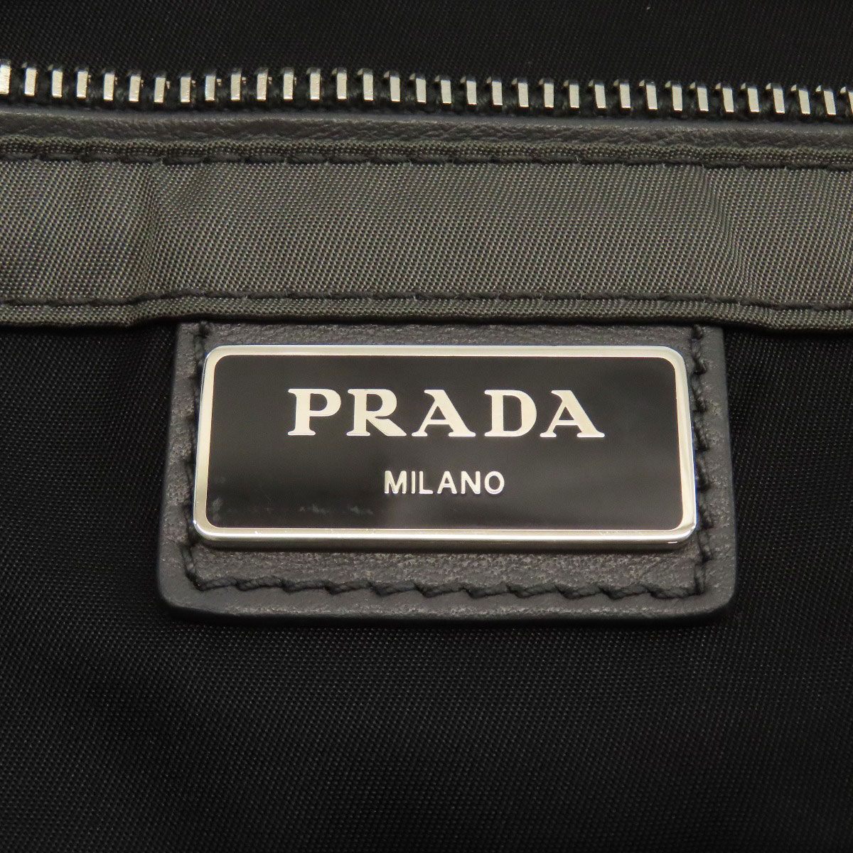 Prada Logo Backpack Nylon — view 6