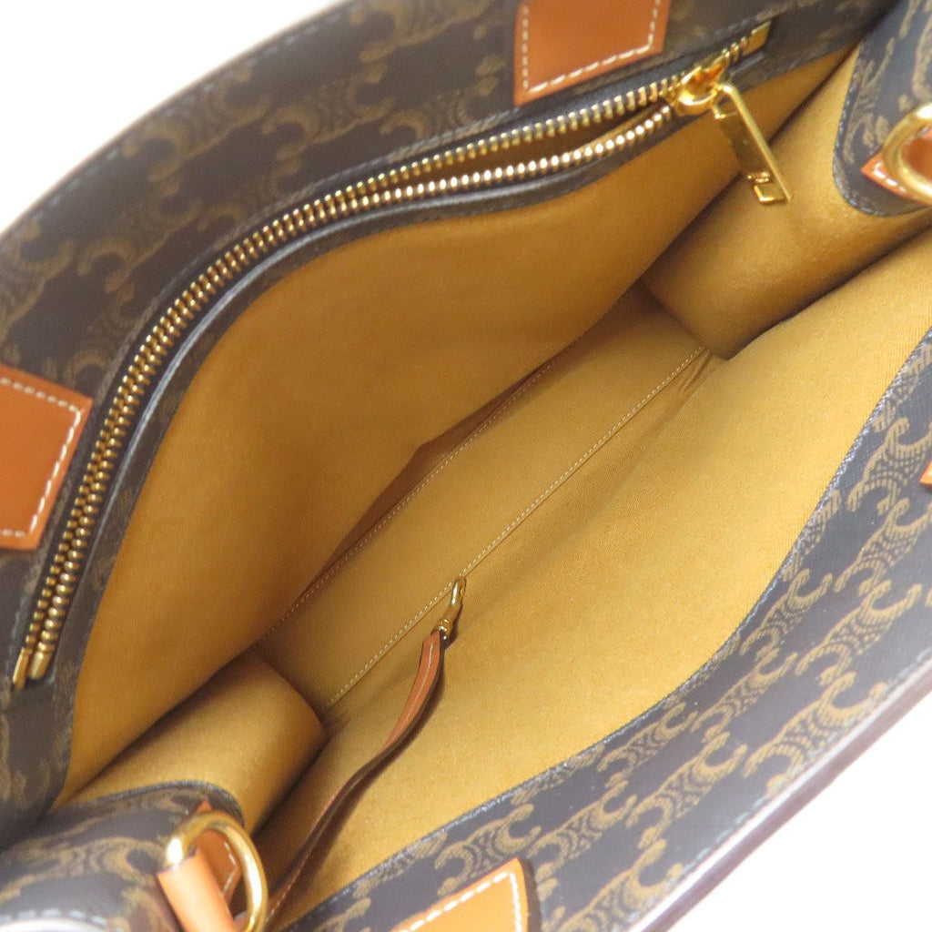 Celine Vertical Cover Triomphe 2-Way Handbag — view 5
