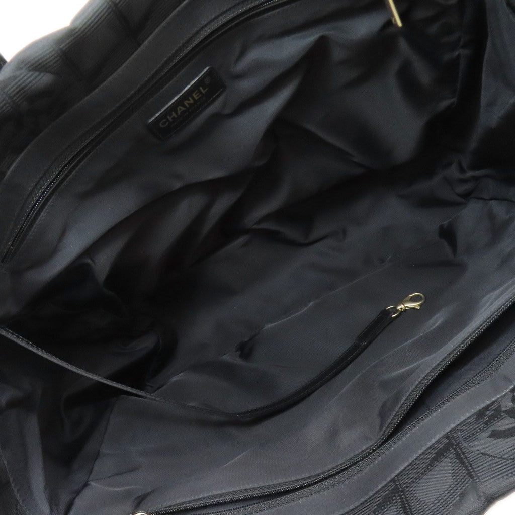 Chanel New Travel Line MM Tote Nylon Jacquard — view 5