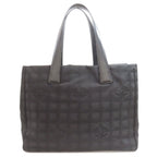 Chanel New Travel Line MM Tote Nylon Jacquard